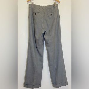 J Crew - Wool Pant Wide Cuffed Leg - Hutton Trouser